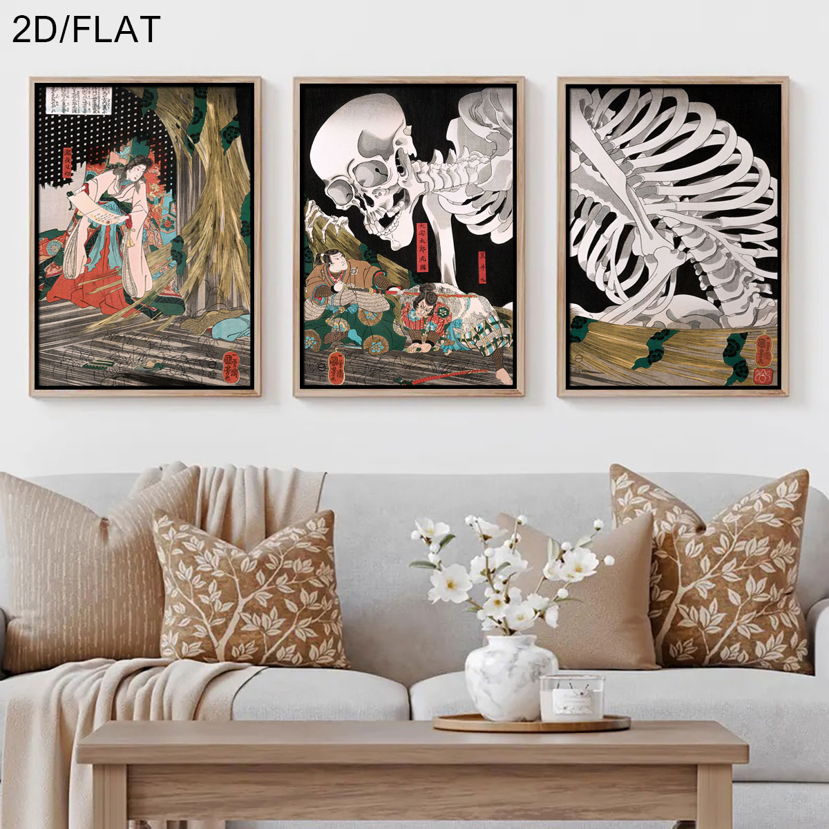 Home Decor Quirky - 3 piezas de arte de pared