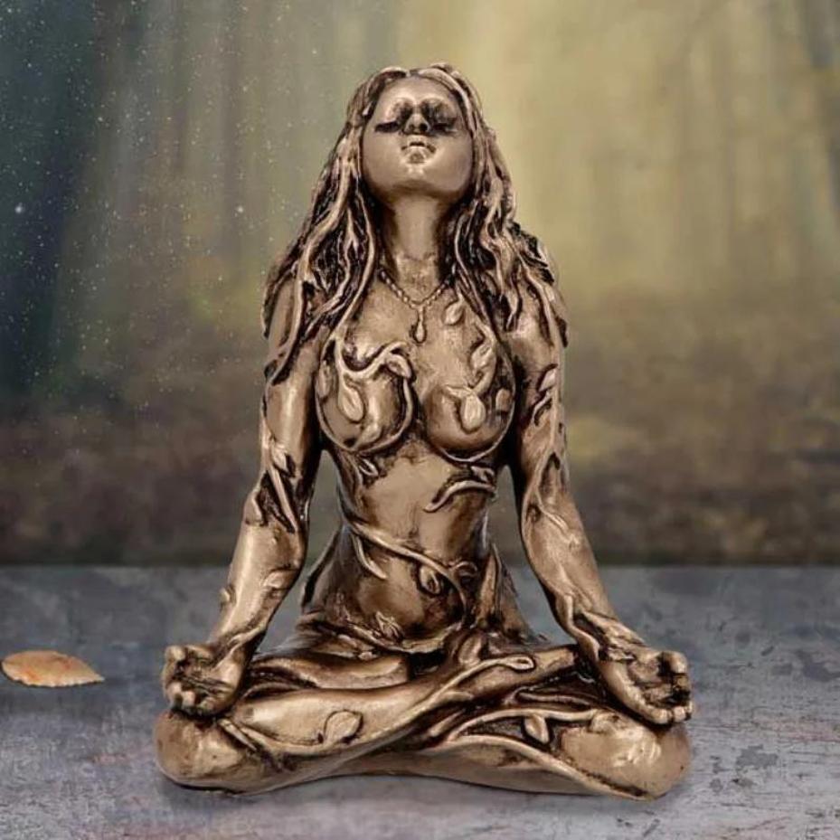 Home Decor Quirky - Estatua de la Madre Tierra, Mini