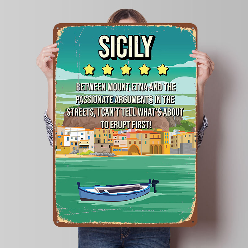 Review Home Decor - Póster Impreso de Viajes con Diseño