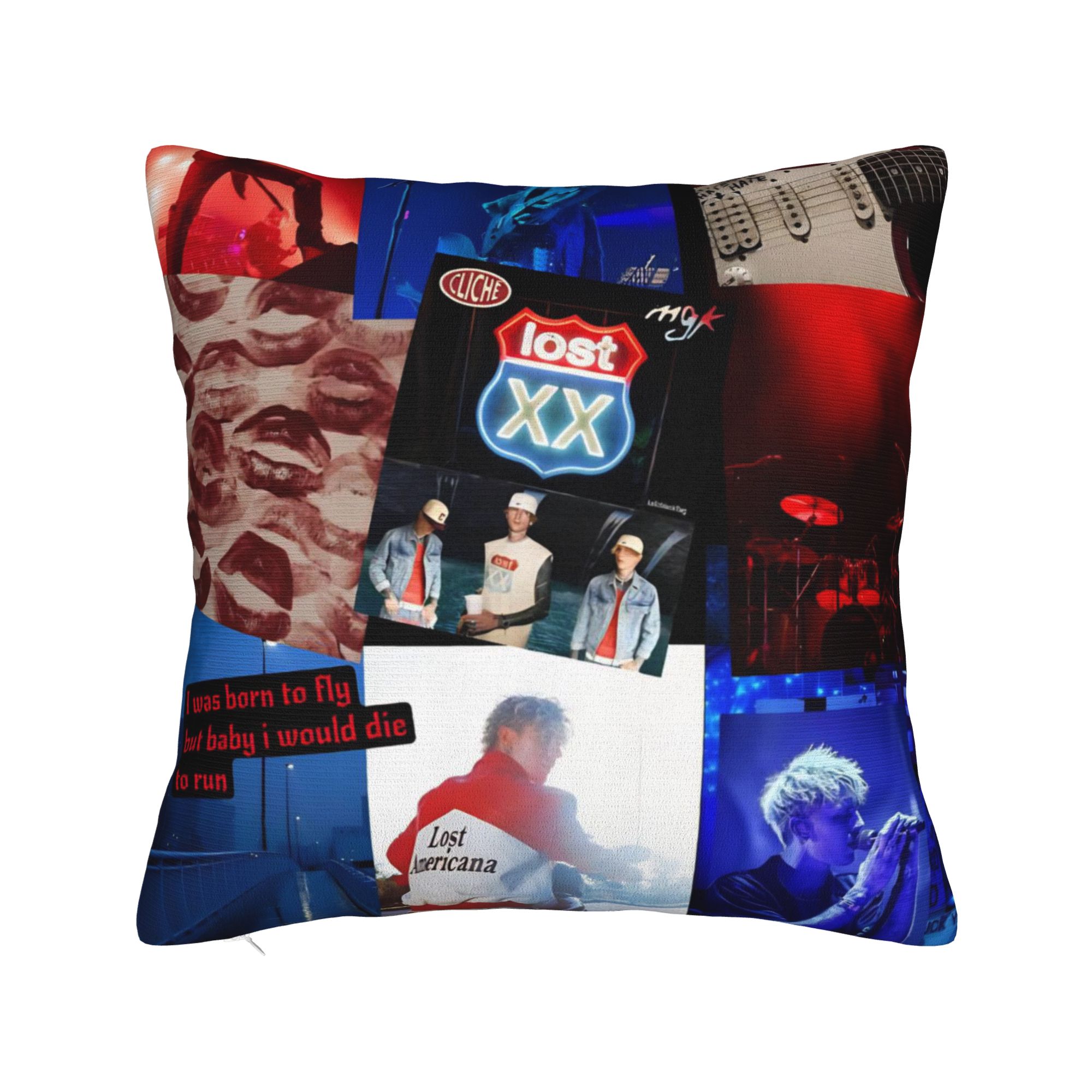 Home Decor Medan - Funda de almohada decorativa MGK Lost