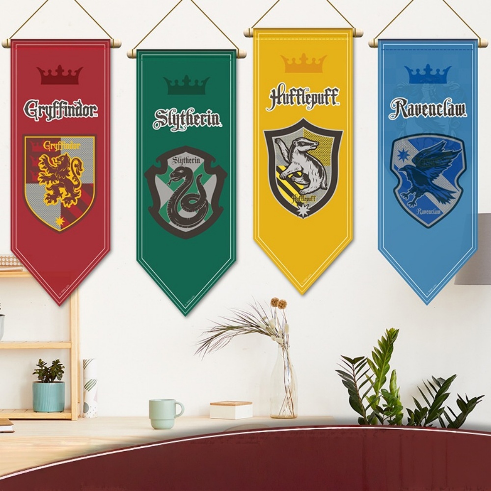 Home Decor Quirky - Bandera de Harry Potter para colgar