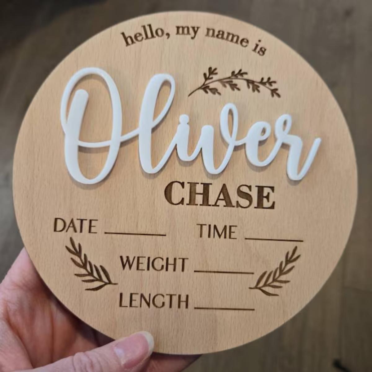 Home Decor For Wedding - 1 Pieza de Letrero Personalizado de