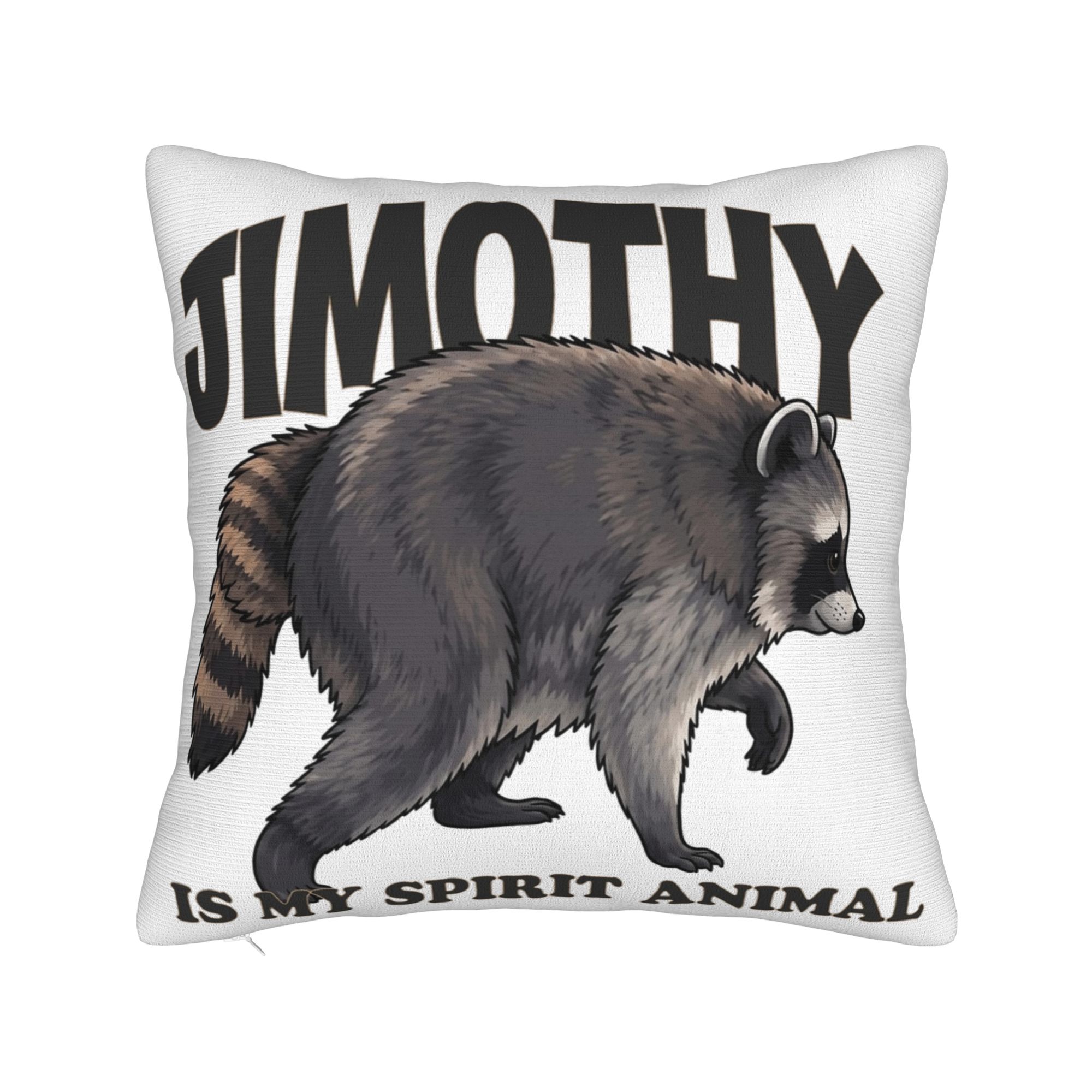 Home Decor Medan - Fundas de almohada decorativas Jimothy Raccoon