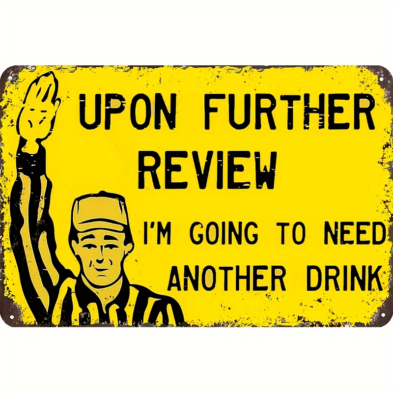 Review Home Decor - Divertido cartel de fútbol americano con