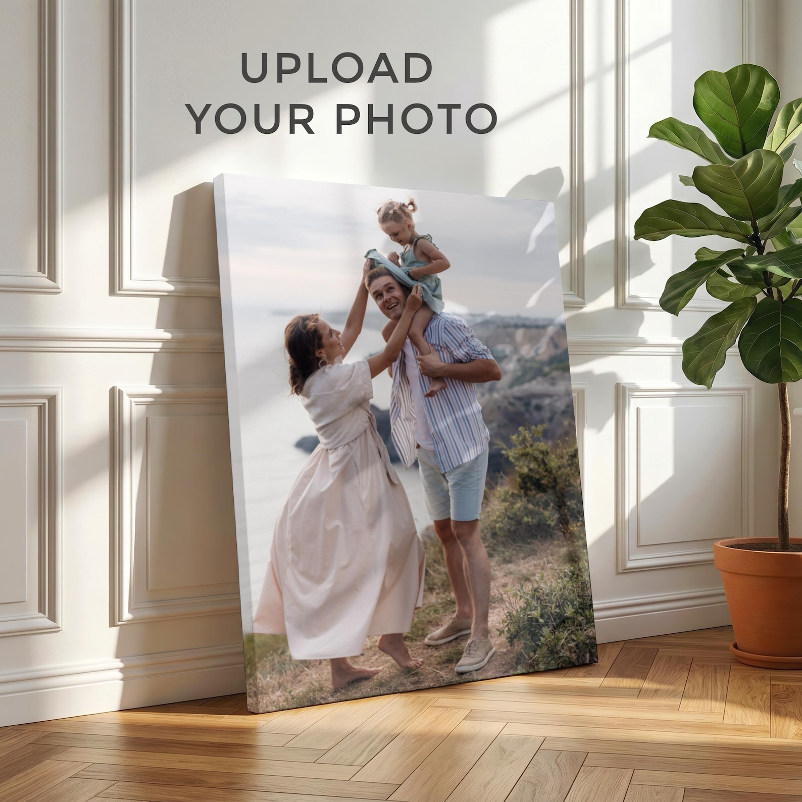 Home Decor For Wedding - Lienzo Fotográfico Personalizado, Arte Mural Familiar