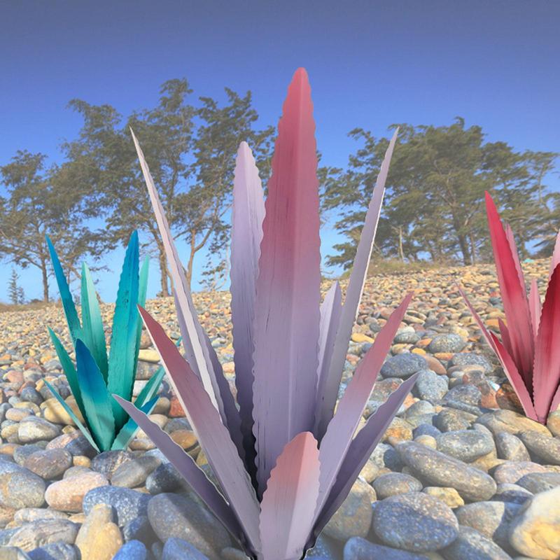 Home Decor Quirky - Escultura de planta de ágata de