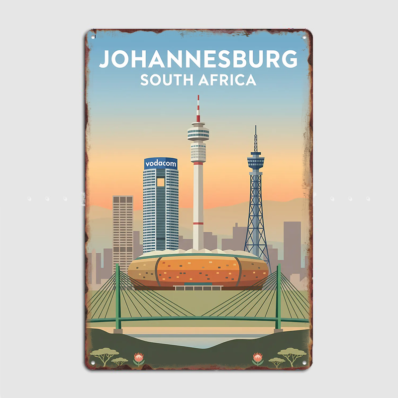 Home Decor Johannesburg - Pósteres de paisajes de viaje de