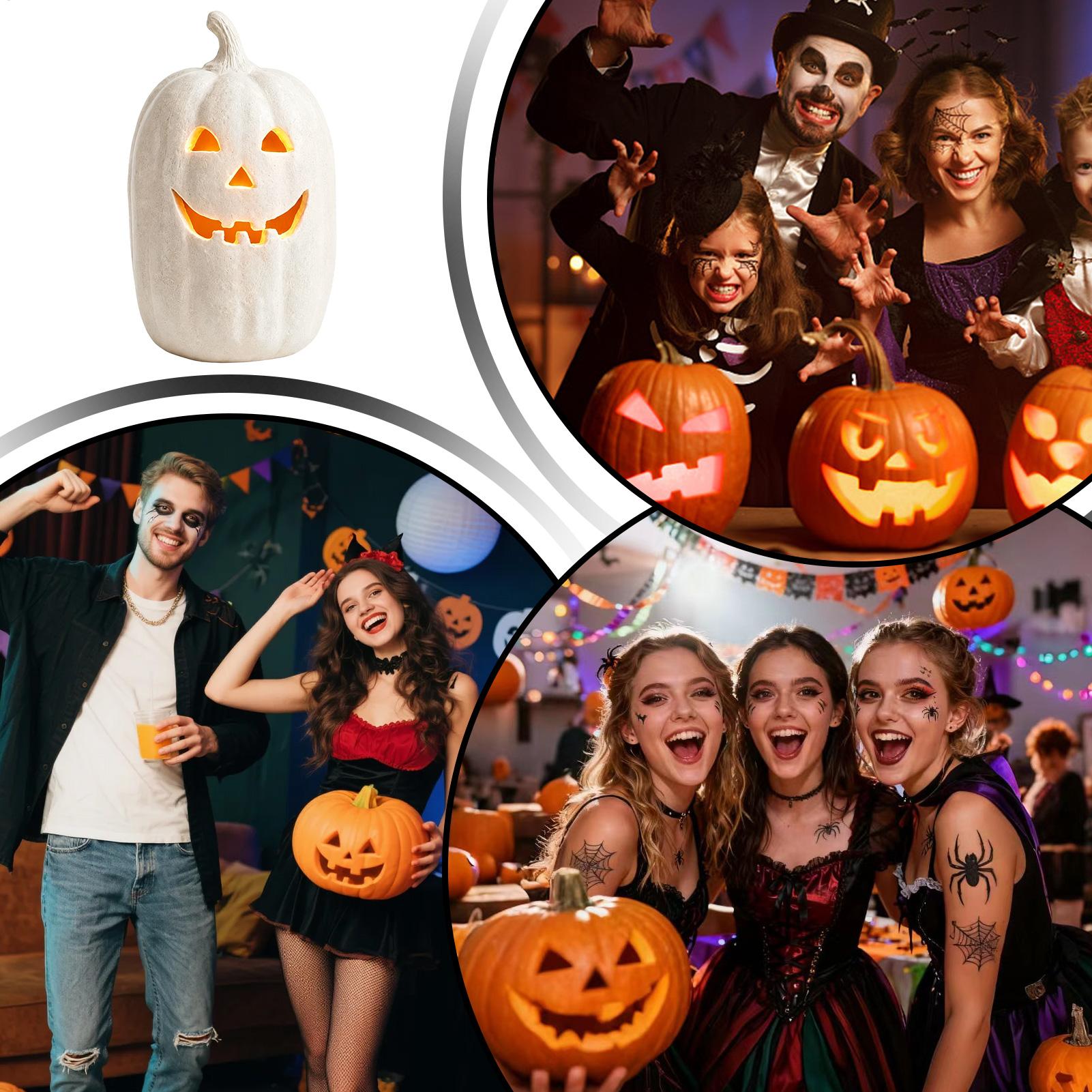 Calabazas de Halloween, Manual - Home Decor Handmade reseña y precio