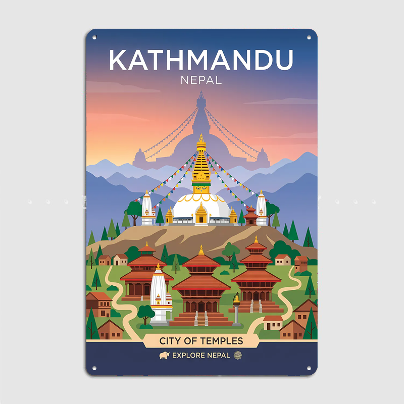 Pósteres de paisajes turístico - Home Decor Kathmandu reseña y precio