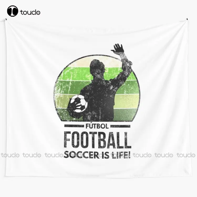Nuevo tapiz de fútbol de fútbo - Review Home Decor reseña y precio