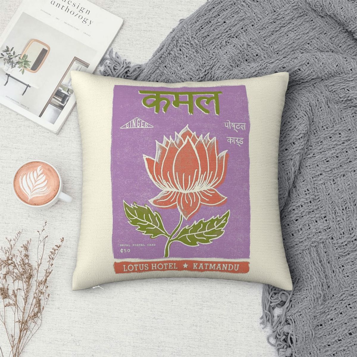 Funda de almohada cuadrada Lot - Home Decor Kathmandu reseña y precio