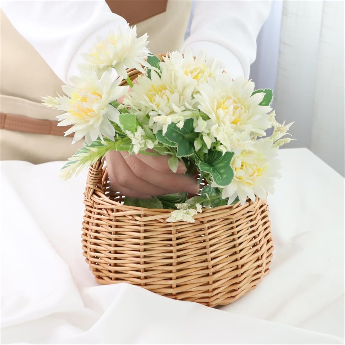 Cesta de mimbre para pícnic co - Home Decor For Wedding reseña y precio