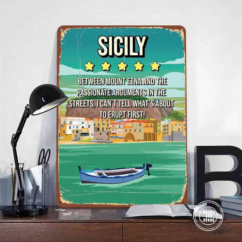 Póster Impreso de Viajes con D - Review Home Decor reseña y precio