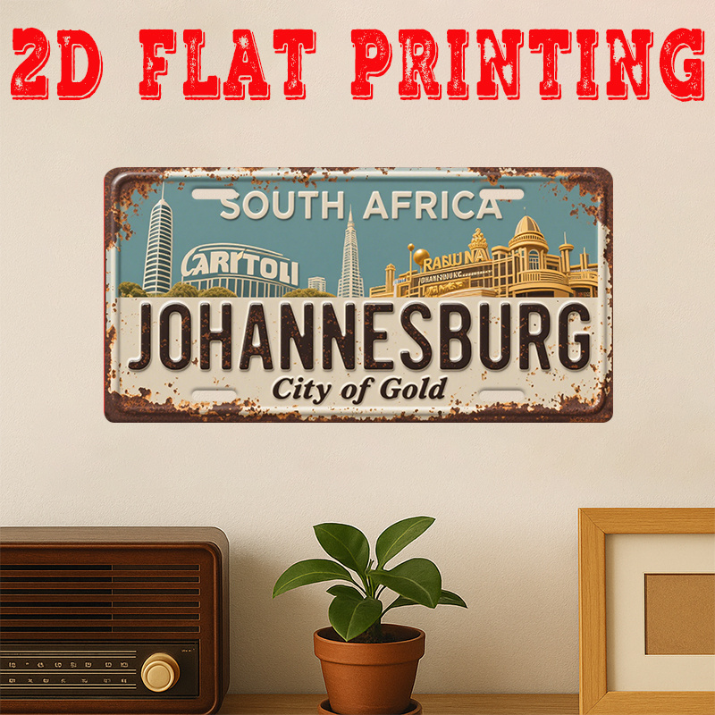 Letrero de Metal Vintage de Jo - Home Decor Johannesburg reseña y precio
