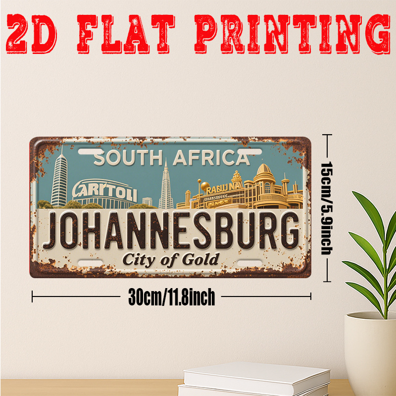 Letrero de Metal Vintage de Jo - Home Decor Johannesburg reseña y precio