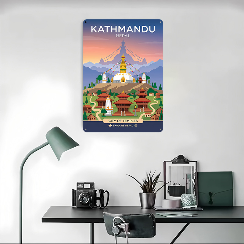 Póster Metálico 3D Texturizado - Home Decor Kathmandu reseña y precio