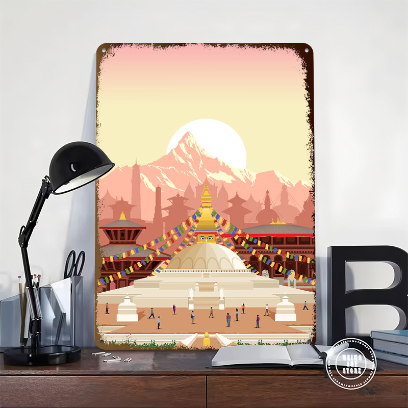 Póster de Viaje a Kathmandú, I - Home Decor Kathmandu reseña y precio