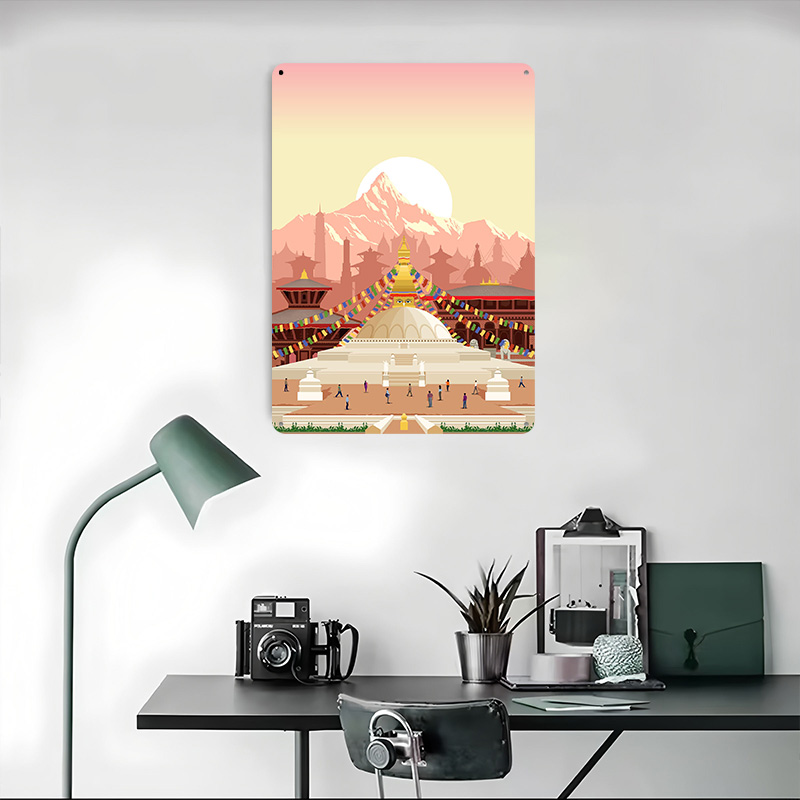 Póster de Viaje a Kathmandú, I - Home Decor Kathmandu reseña y precio
