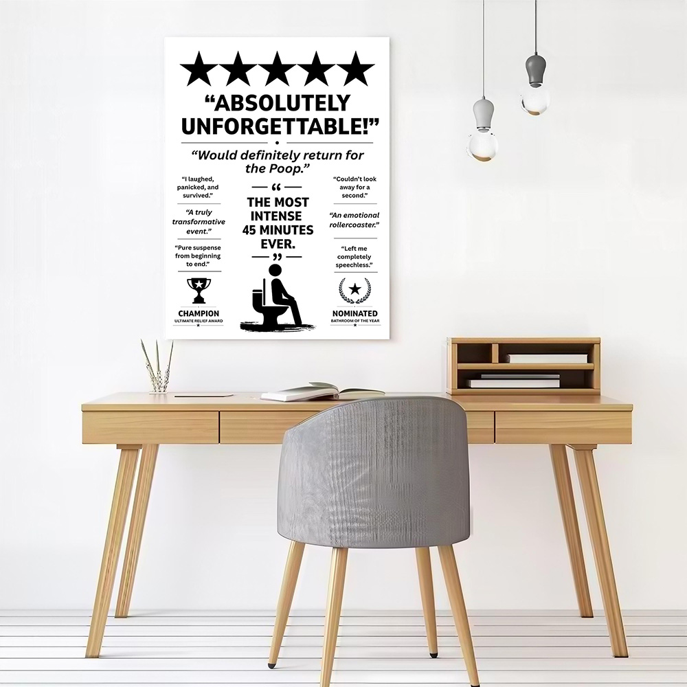 Póster de lienzo impreso con d - Review Home Decor reseña y precio