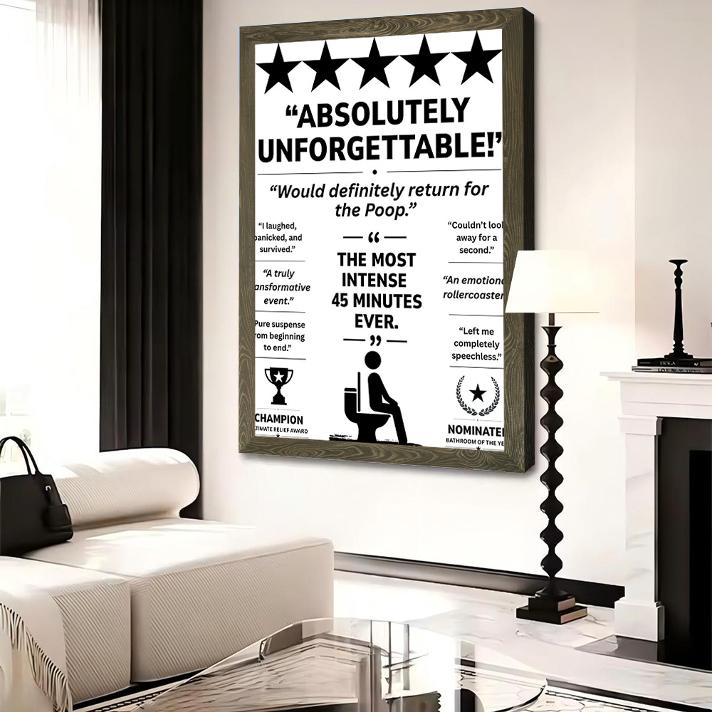 Póster de lienzo impreso con d - Review Home Decor reseña y precio