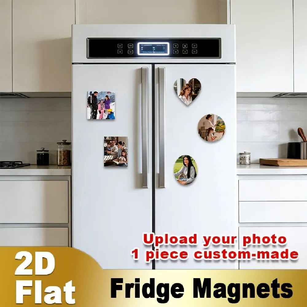 Imán de Refrigerador con Foto  - Home Decor For Wedding reseña y precio