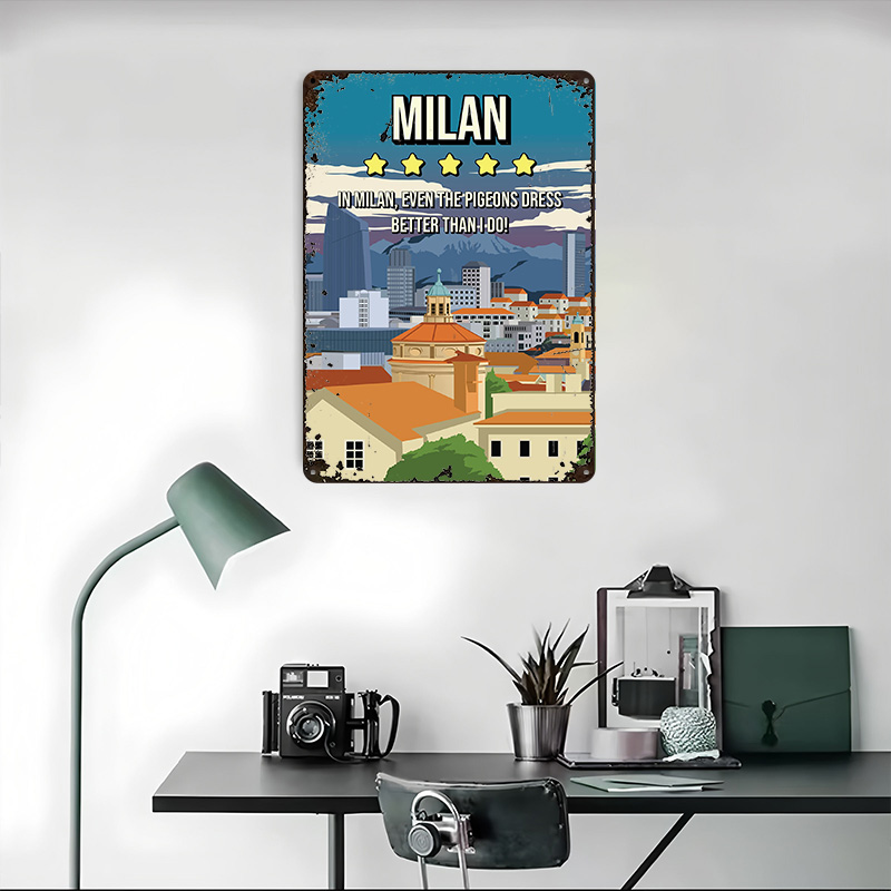 Milan Funny Review - Póster de - Review Home Decor reseña y precio