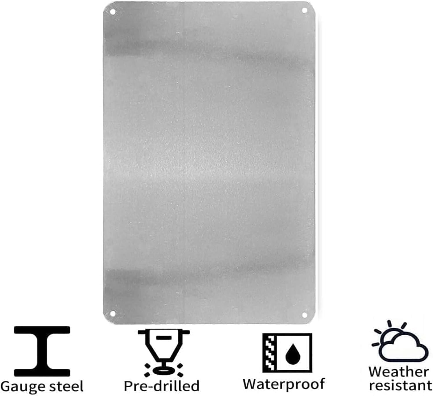 Letrero Metálico Decorativo de - Home Decor Canada reseña y precio