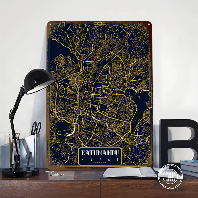 Mapa de la ciudad de Kathmandu - Home Decor Kathmandu reseña y precio