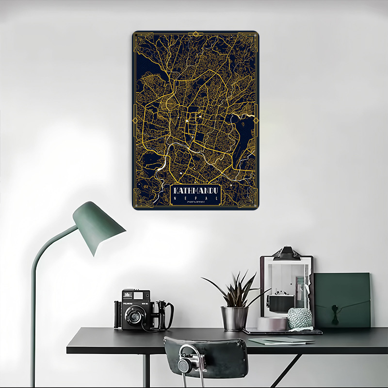 Mapa de la ciudad de Kathmandu - Home Decor Kathmandu reseña y precio