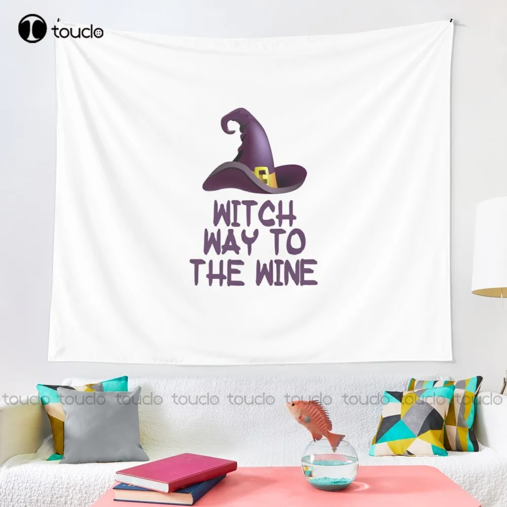 Tapiz de bruja Way To The Wine - Review Home Decor reseña y precio