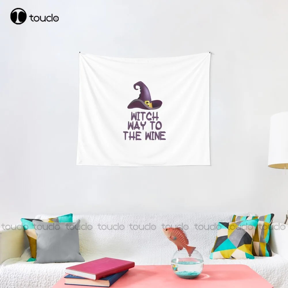 Tapiz de bruja Way To The Wine - Review Home Decor reseña y precio