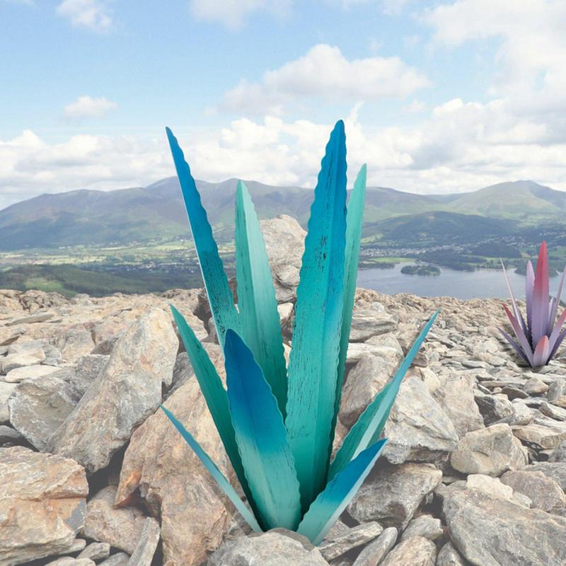 Escultura de planta de ágata d - Home Decor Quirky reseña y precio