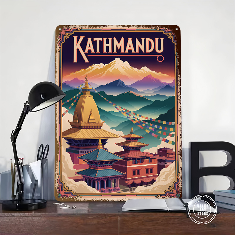 Póster de Arte de Viaje a Kath - Home Decor Kathmandu reseña y precio