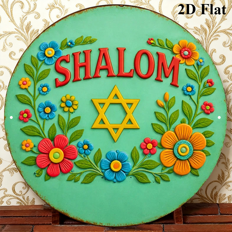 CIFBUY Shalom Star of David -  - Home Decor Wall Art reseña y precio