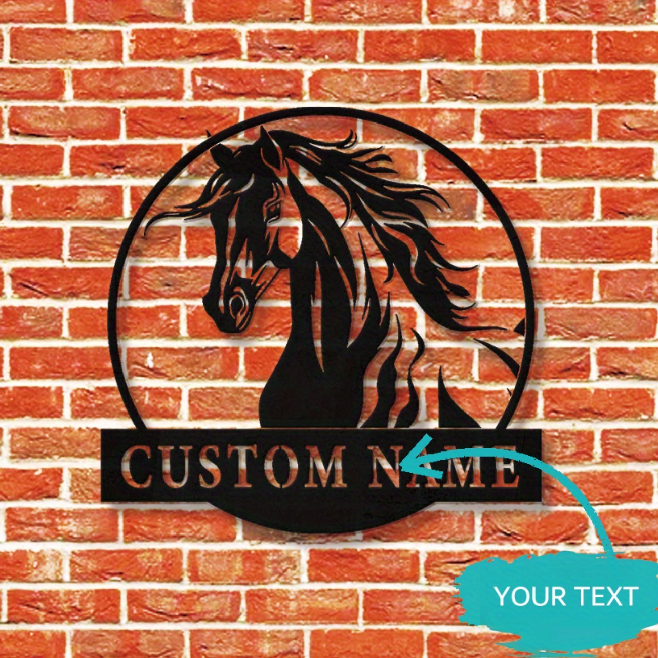 Arte de pared de caballo de me - Home Decor Handmade reseña y precio