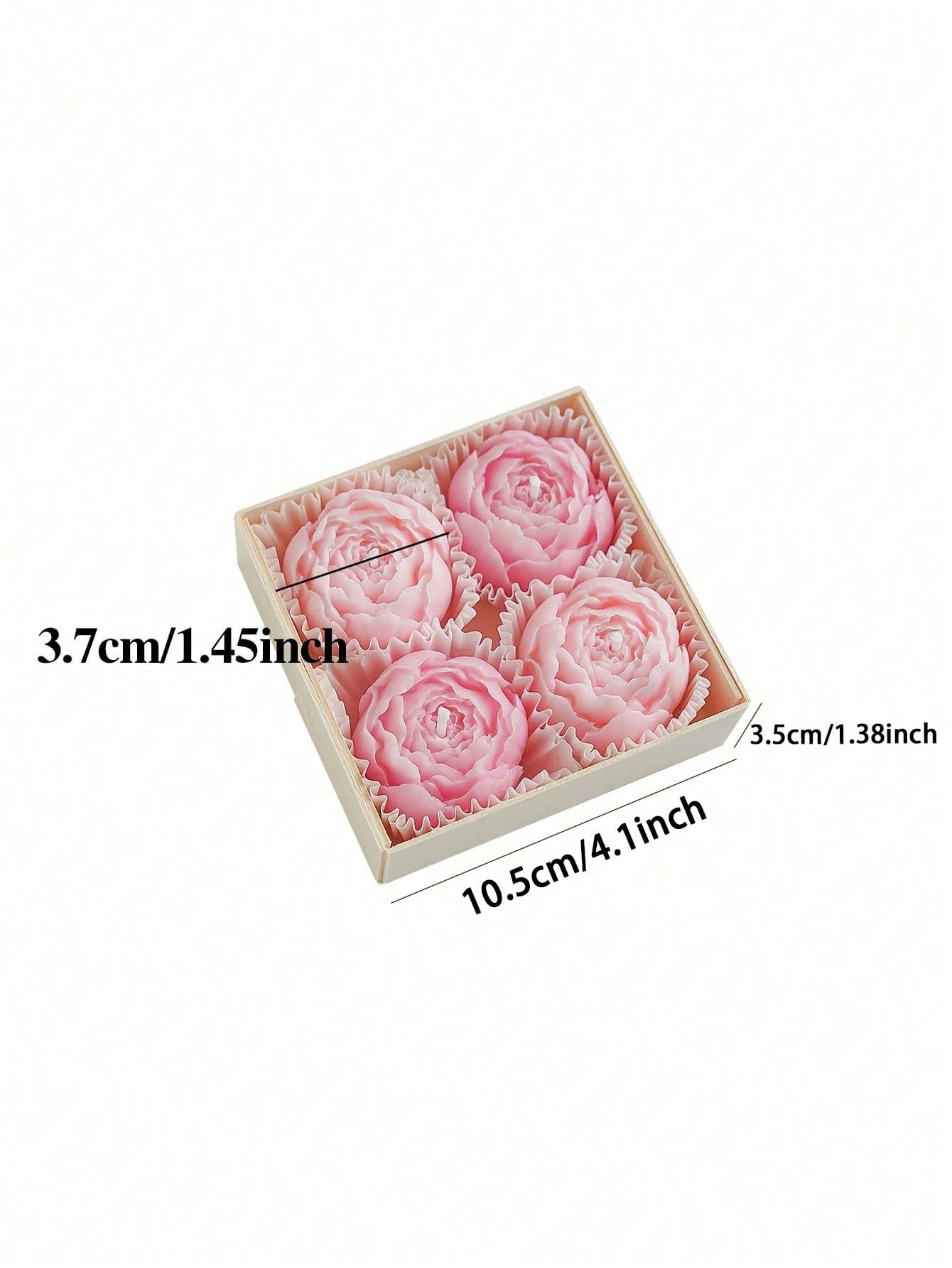 4 unidades/caja de velas de ce - Home Decor Handmade reseña y precio
