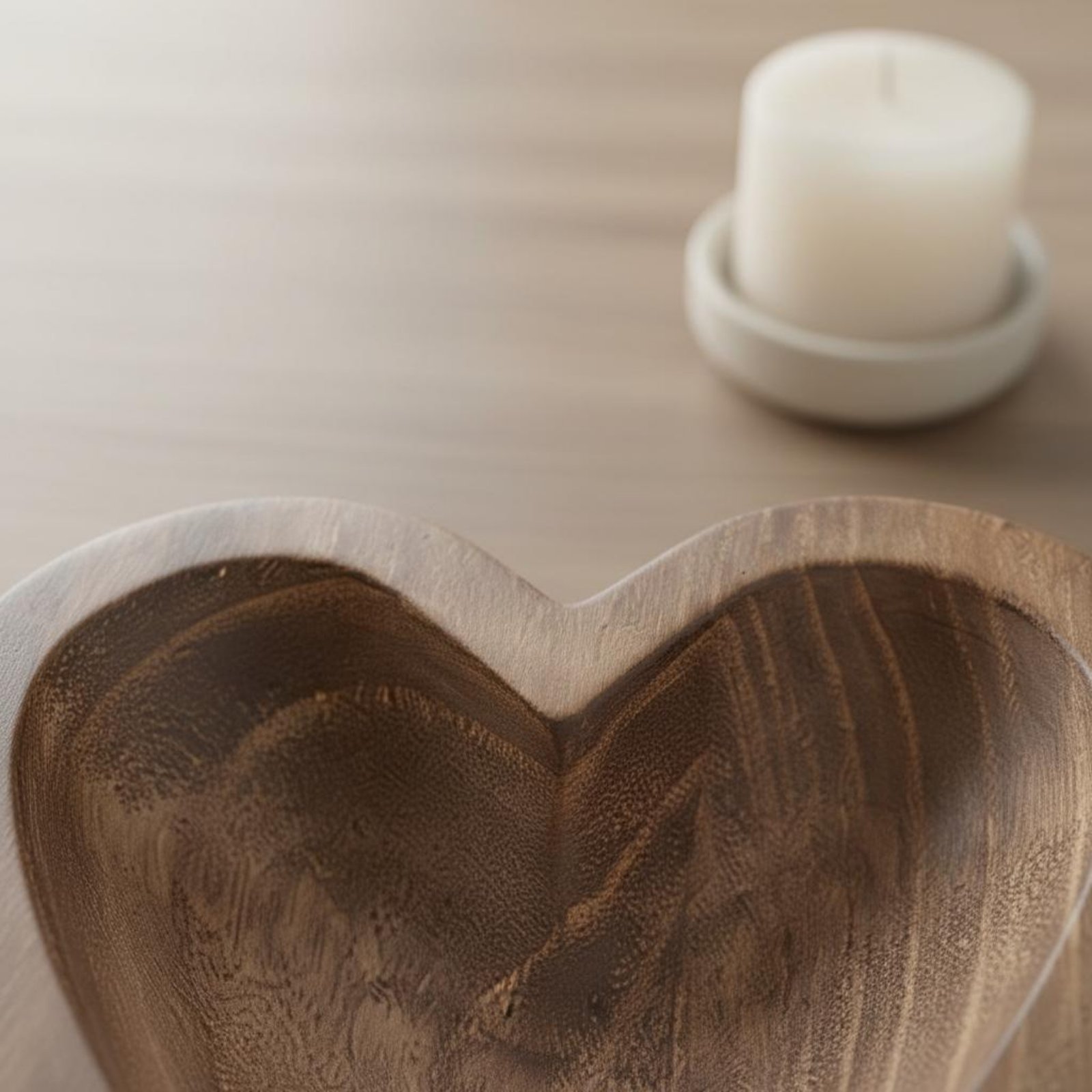 Cuenco de madera en forma de c - Home Decor Handmade reseña y precio